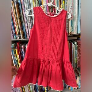 Mini Biden Coral Dress